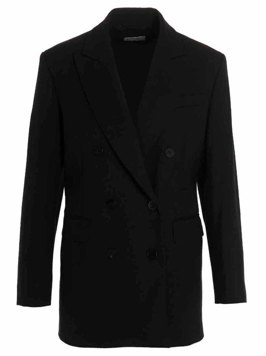 Wool double breast blazer jacket Blazer, suits