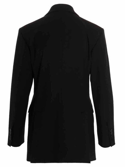 Wool double breast blazer jacket Blazer, suits