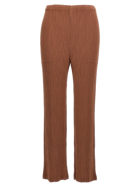 'Hatching Pleats' pants Pants