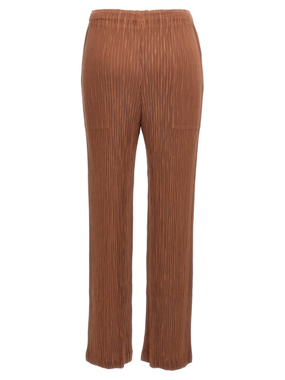 'Hatching Pleats' pants Pants