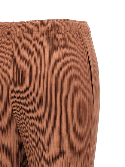 'Hatching Pleats' pants Pants