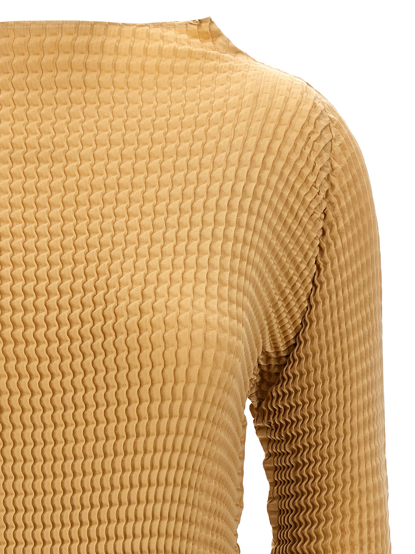 'Suede Like Pleats' blouse Shirt, blouse