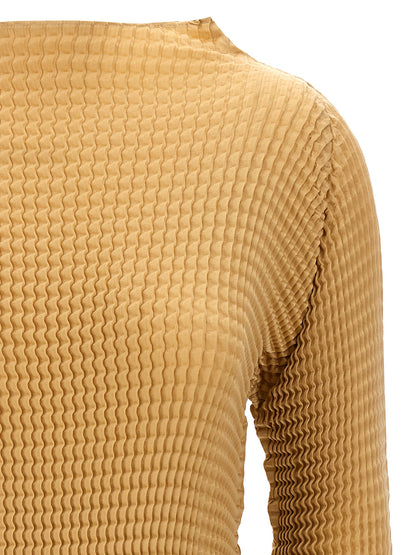 'Suede Like Pleats' blouse Shirt, blouse