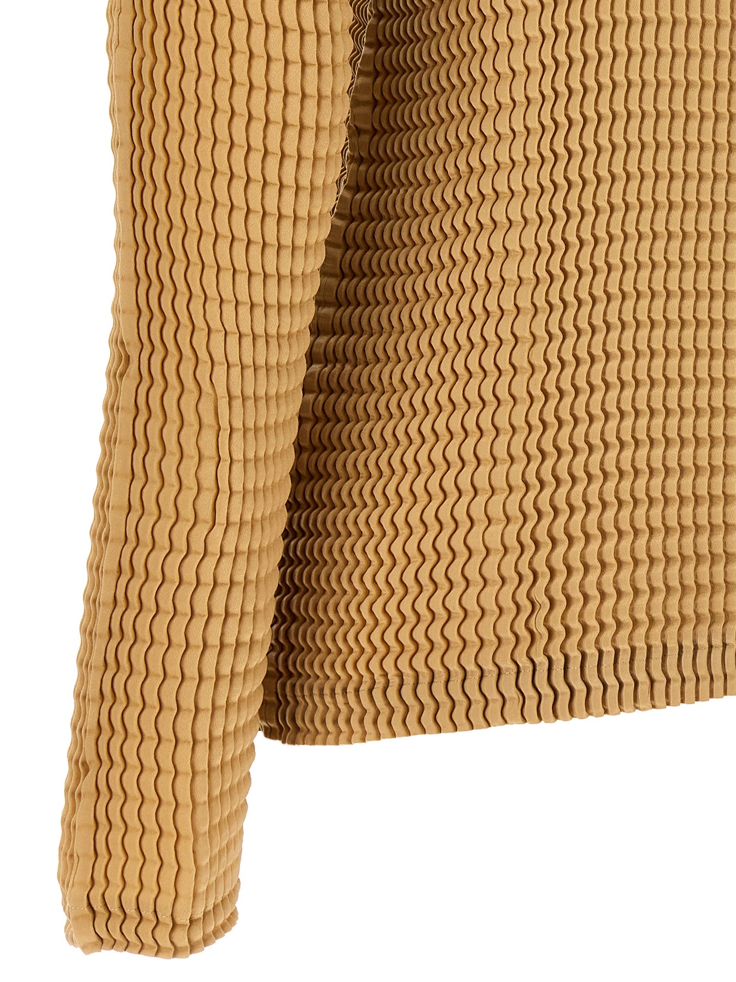 'Suede Like Pleats' blouse Shirt, blouse