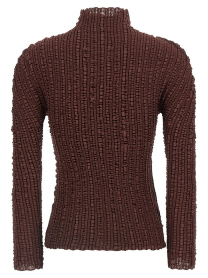 'Jellyfish Pleats' sweater Shirt, blouse