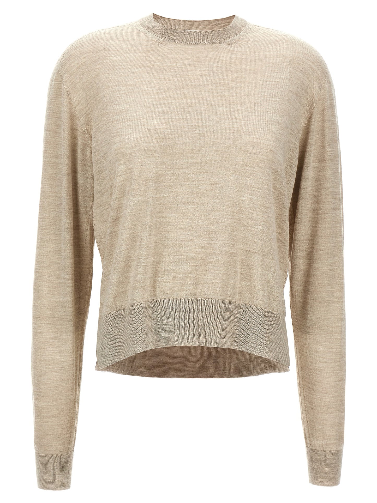 Asymmetrical mesh Sweater, cardigans