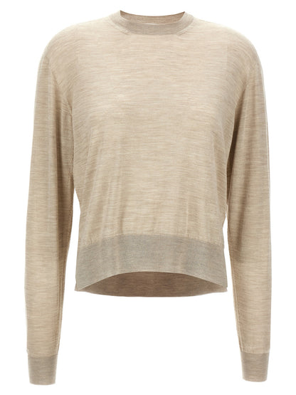Asymmetrical mesh Sweater, cardigans