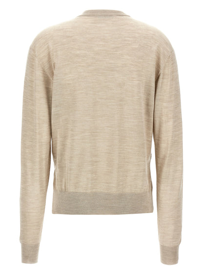 Asymmetrical mesh Sweater, cardigans
