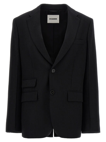 Tailored single-breasted blazer Blazer, suits