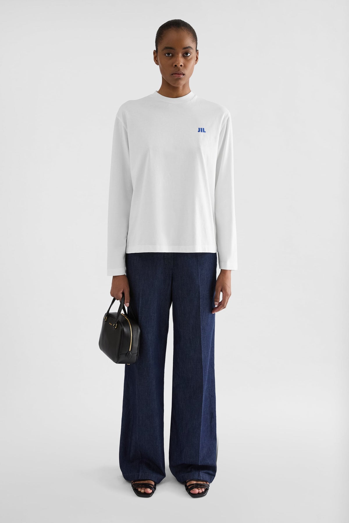 Jil Sander T-shirt cn ls emb