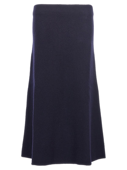 Long wool skirt Skirts