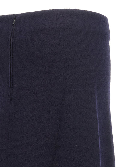 Long wool skirt Skirts