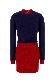 Jil Sander Ls double layer minidress