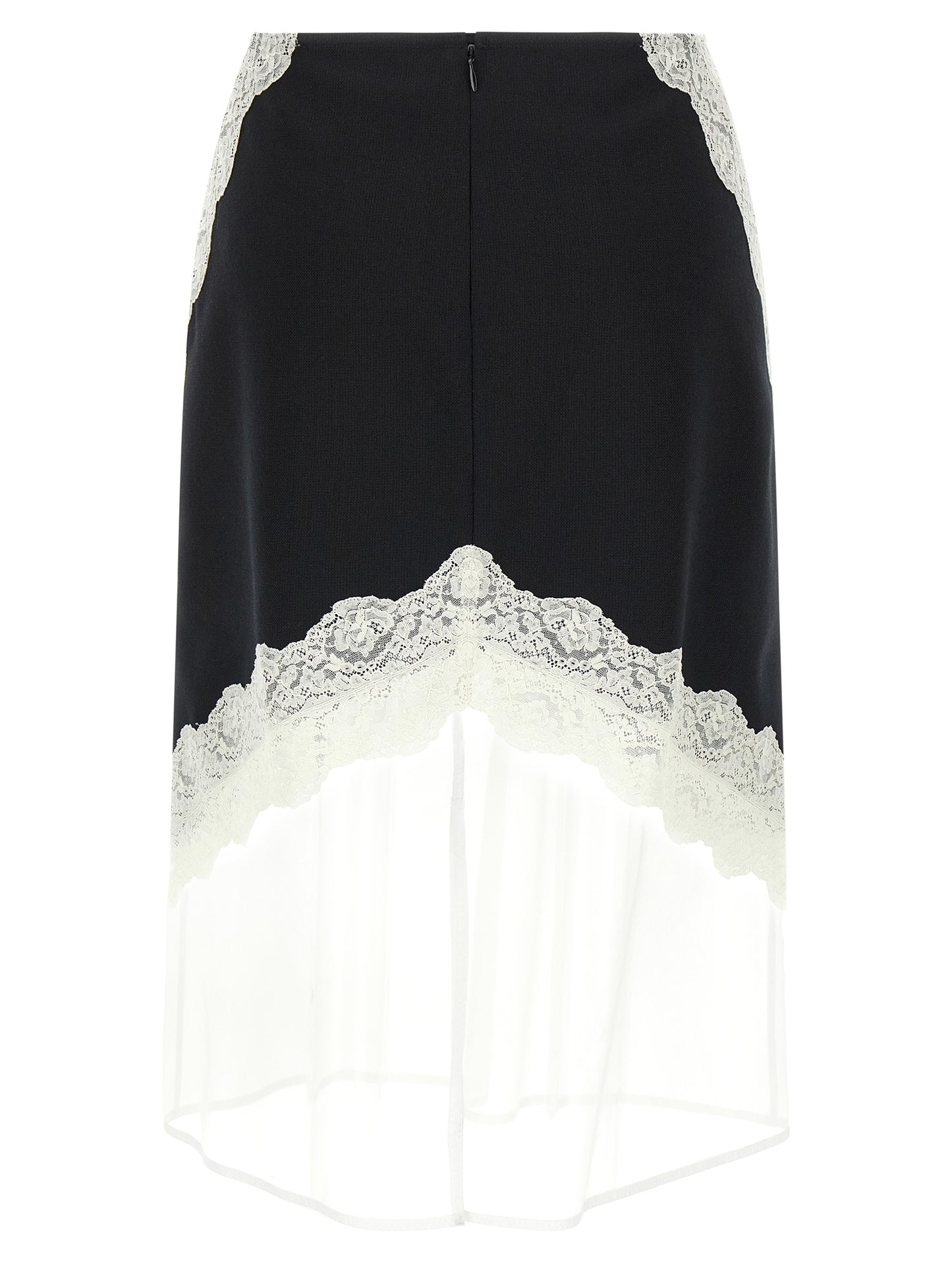 Organza lace wool skirt Skirts