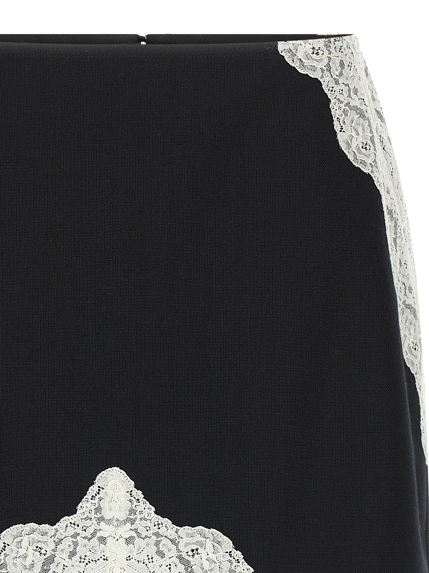 Organza lace wool skirt Skirts
