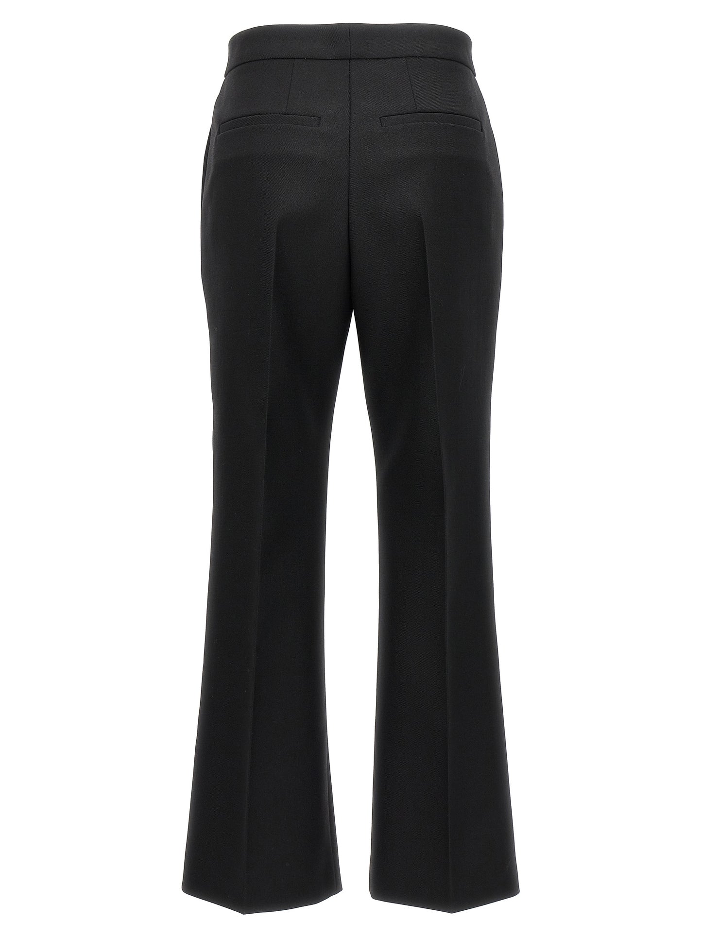 Pleated wool trousers Pants