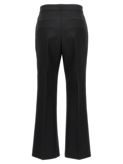Pleated wool trousers Pants