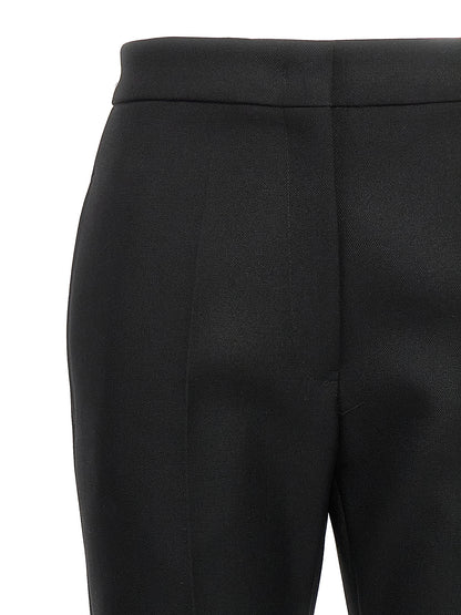 Pleated wool trousers Pants