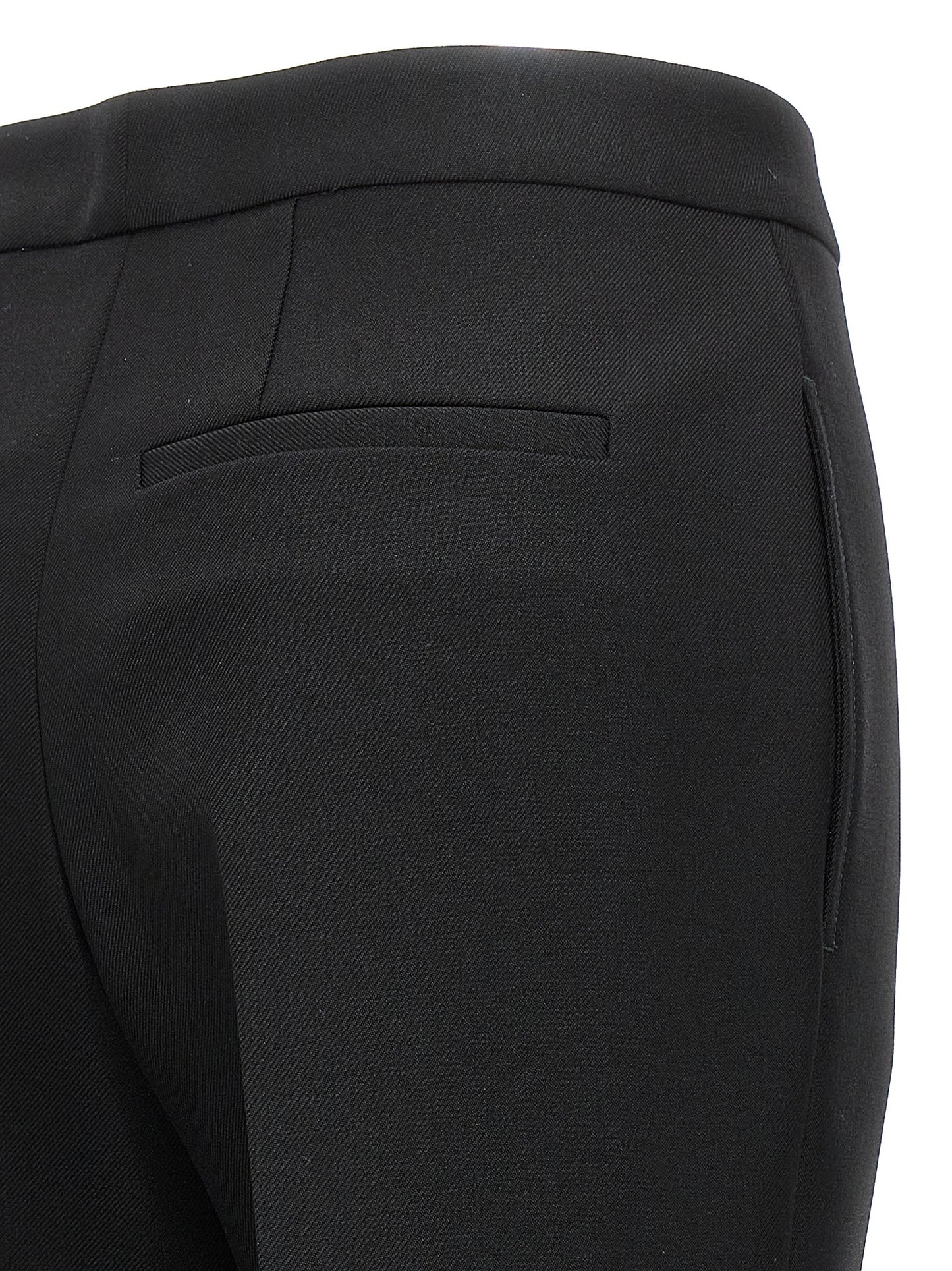 Pleated wool trousers Pants