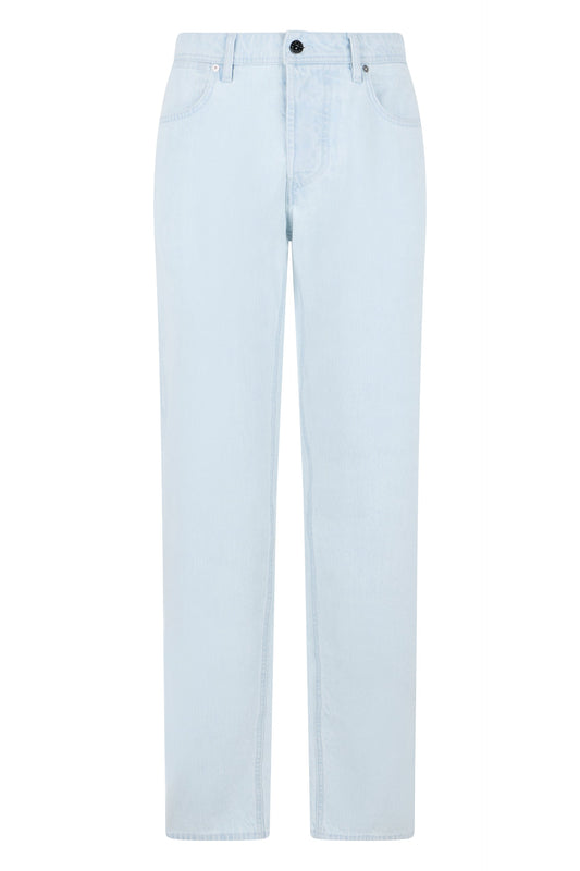 Stone Island Straight leg jeans in cotton denim