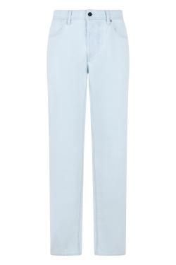 Stone Island Straight leg jeans in cotton denim