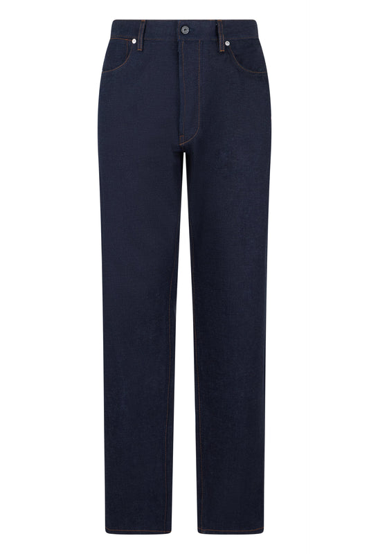 Stone Island Straight Leg Jeans in Cotton Denim