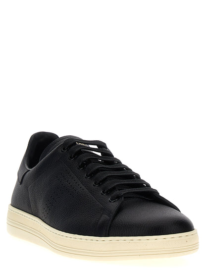 Logo leather sneakers Sneakers