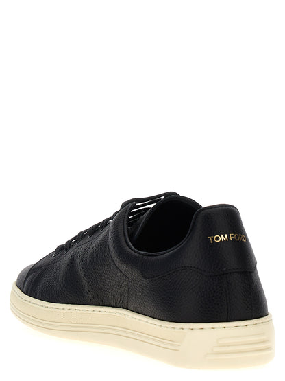 Logo leather sneakers Sneakers