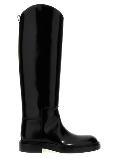 Leather boots Boots, ankle boots