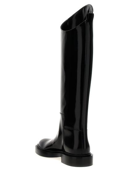 Leather boots Boots, ankle boots