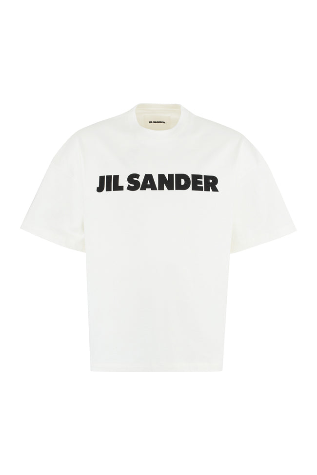Jil Sander Logo cotton t-shirt