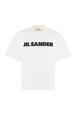 Jil Sander Logo cotton t-shirt