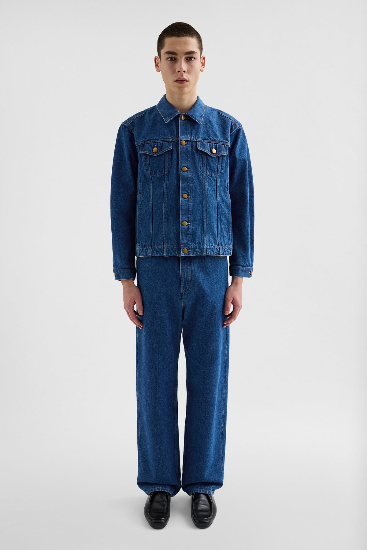 Jil Sander Denim blouson 2 treated