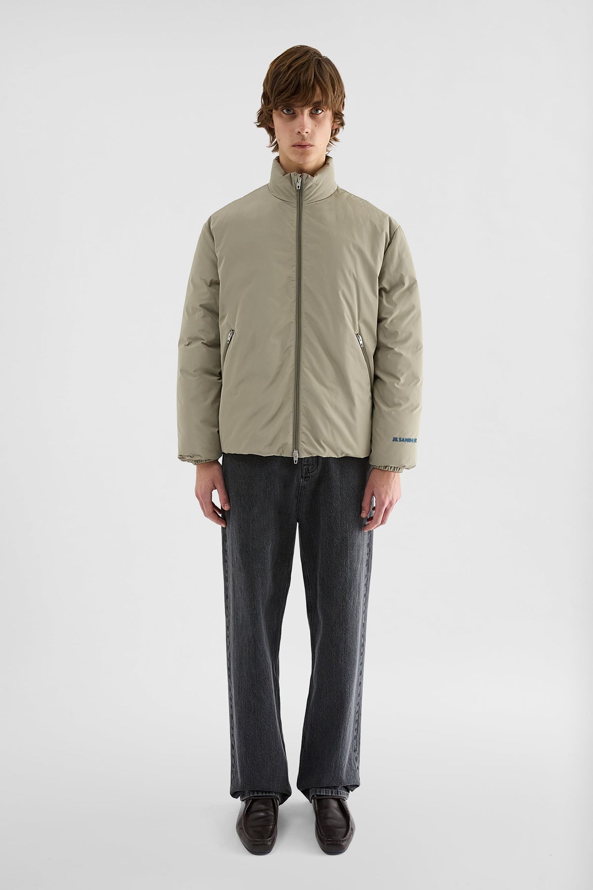 Jil Sander Down blouson 22 w logo