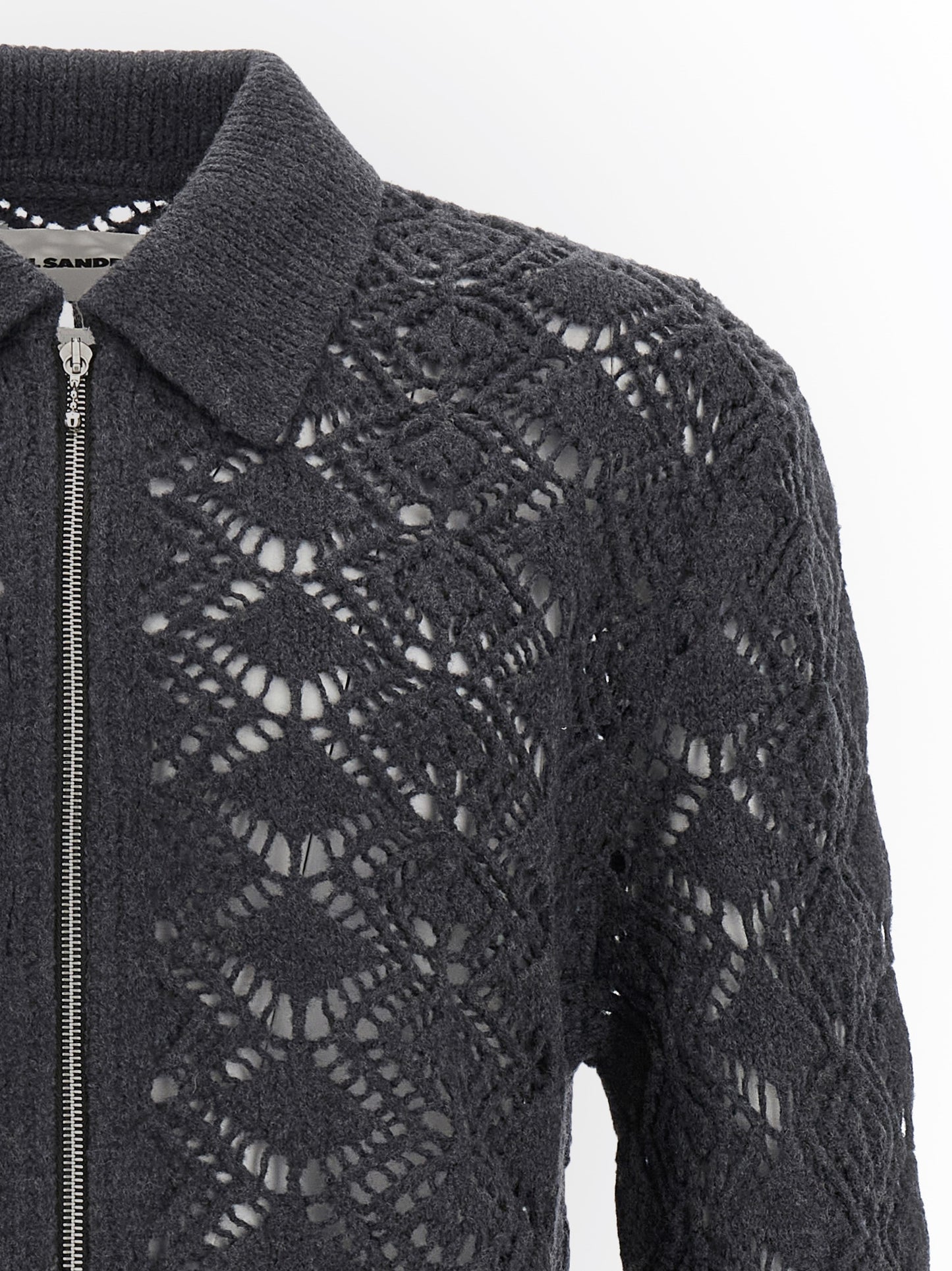 Openwork wool cardigan Sweater, cardigans