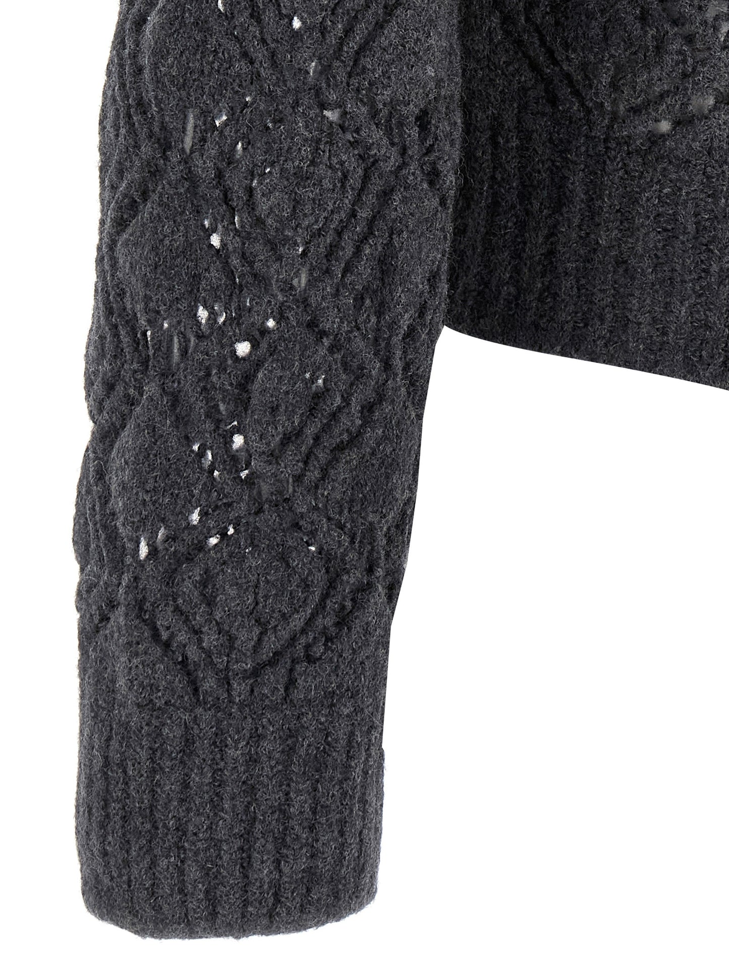 Openwork wool cardigan Sweater, cardigans