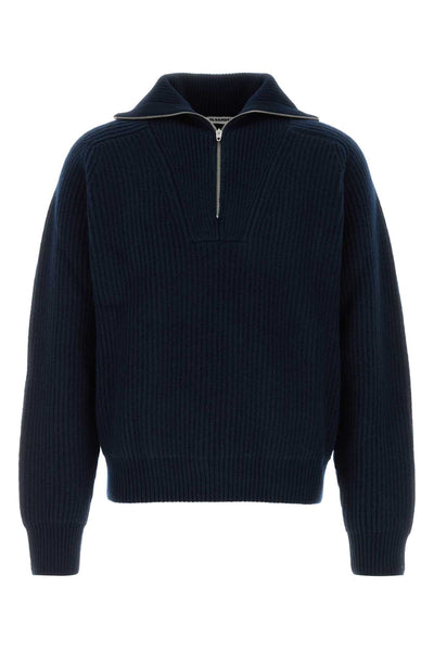 Jil Sander Ls high zipped neck  jumper