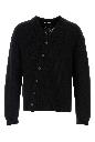 Jil Sander Ls vn cardigan w/ diagonal opening