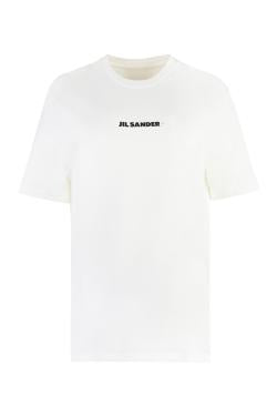 Jil Sander Logo cotton t-shirt