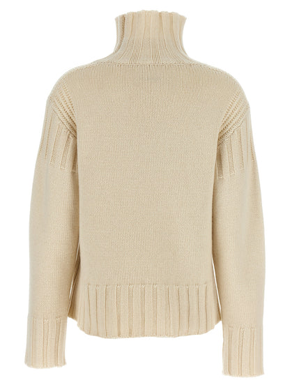Ribbed detail sweater Sweater, cardigans
