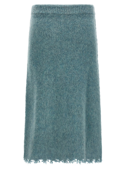 Wool knit skirt Skirts