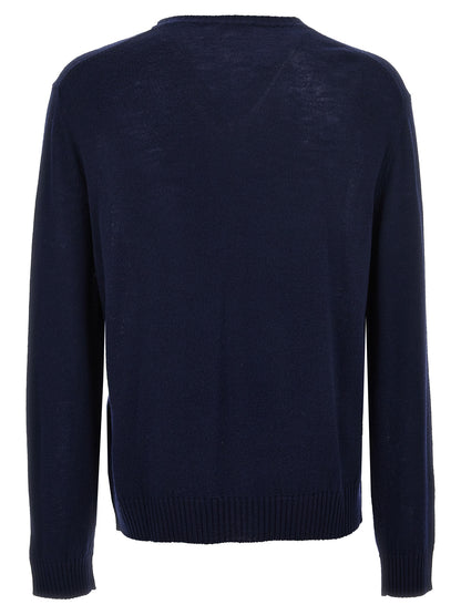 Logo embroidery sweater Sweater, cardigans