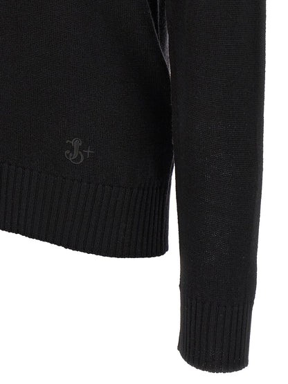 Logo embroidery sweater Sweater, cardigans