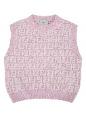 Fendi Kids Top ff viscose kni
