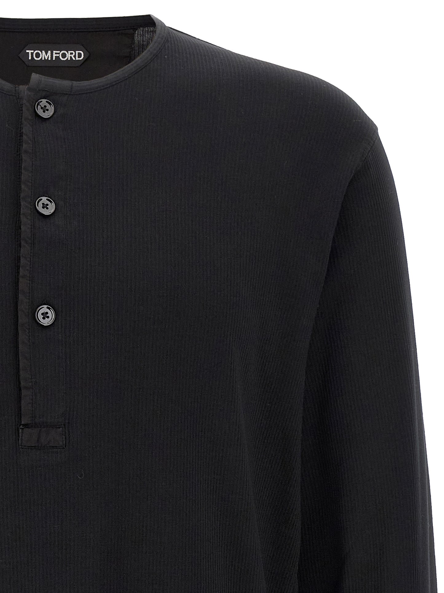 Ribbed cotton t-shirt T-shirt