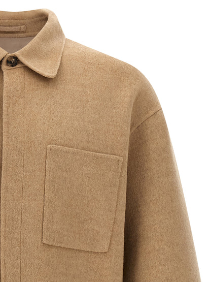 Wool overshirt Shirt, blouse