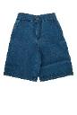 Fendi Kids Bermuda denim dark blu