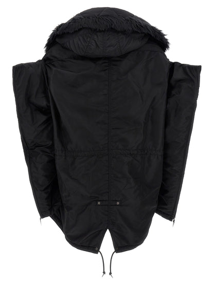 Oversize puffer jacket Down jacket, Parka, Casual jackets