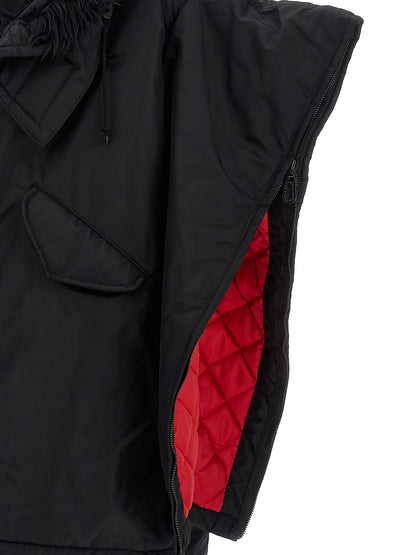 Oversize puffer jacket Down jacket, Parka, Casual jackets