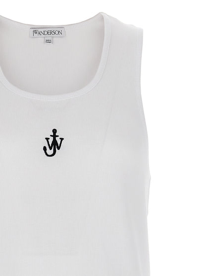 'Anchor Embroidery' top Tops